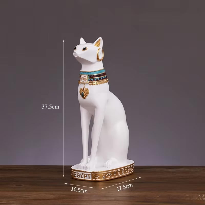 Escultura de Gato do Antigo Egito Bastet