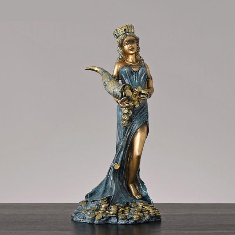 Escultura de Deusa Grega Atena