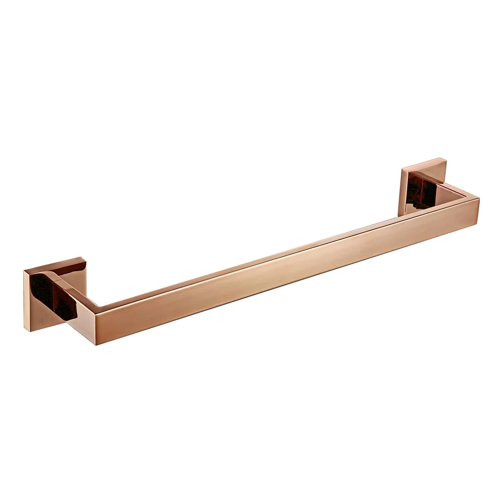 Conjunto de Acessórios de Casa de Banho em Ouro Rosa