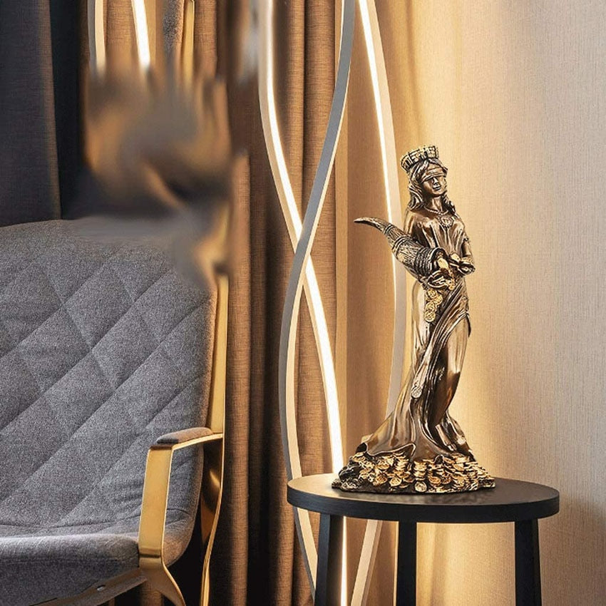 Escultura de Deusa Grega Atena