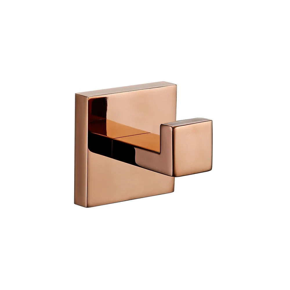 Conjunto de Acessórios de Casa de Banho em Ouro Rosa