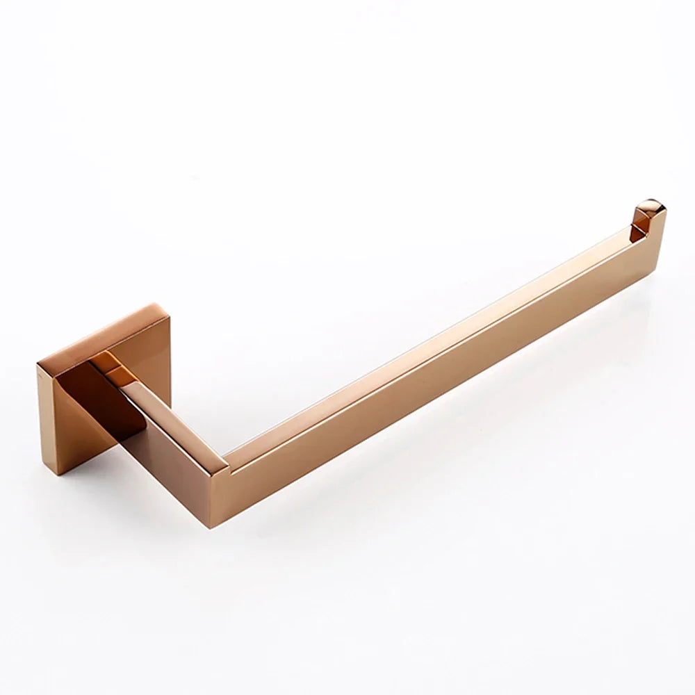 Conjunto de Acessórios de Casa de Banho em Ouro Rosa