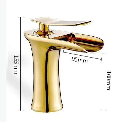 Torneira de Lavatório Monocomando em Cascata