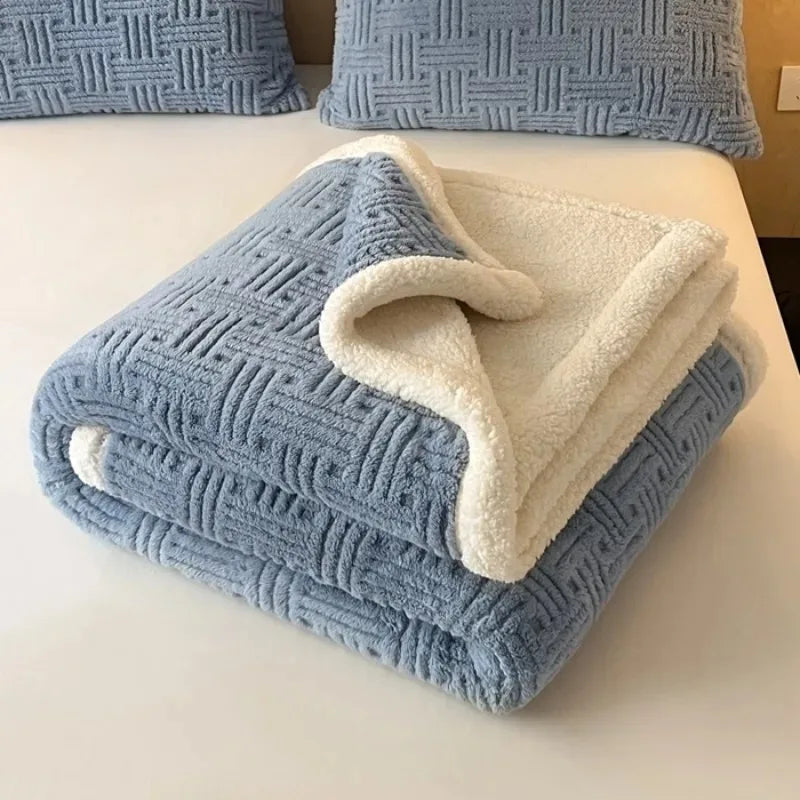 Manta Sherpa Aconchegante