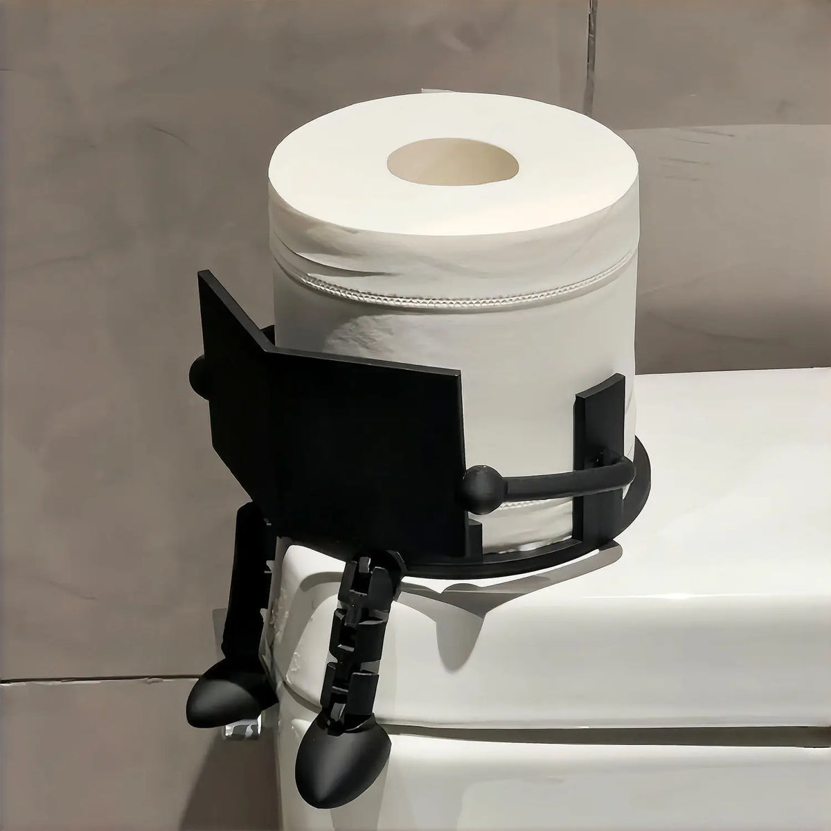 Suporte de Papel Higiénico Divertido – Organizador Criativo para a Casa de Banho