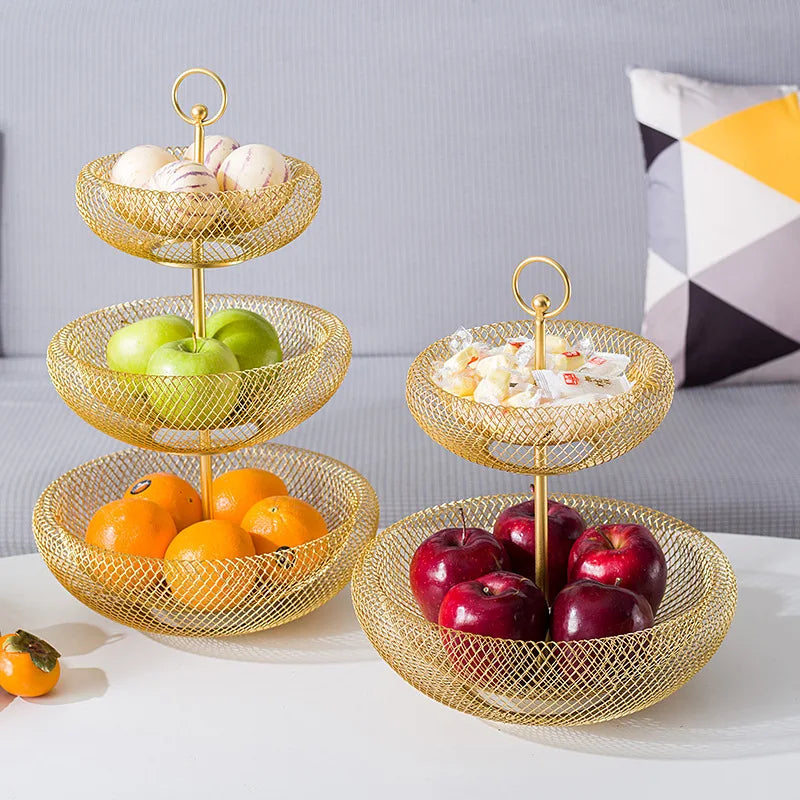 Elegante Fruteira de Vários Andares