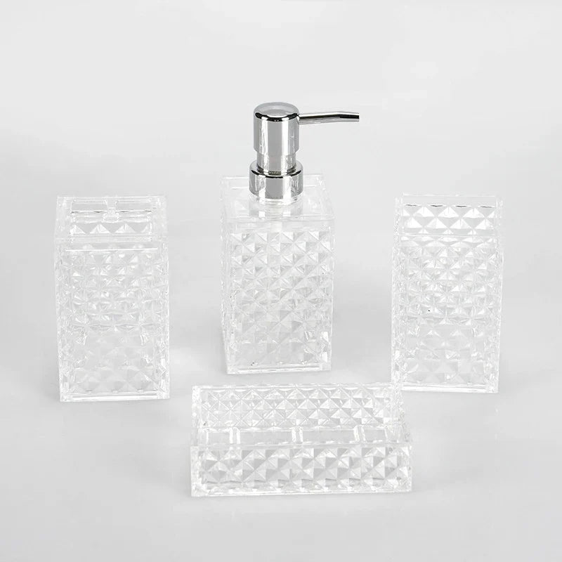 Elegante Conjunto de Acessórios de Casa de Banho