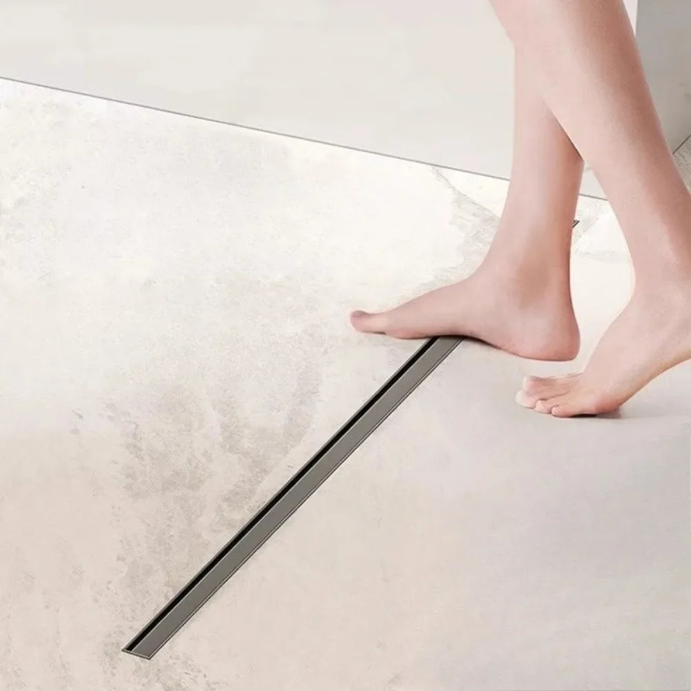 Elegante Ralo Linear de Duche