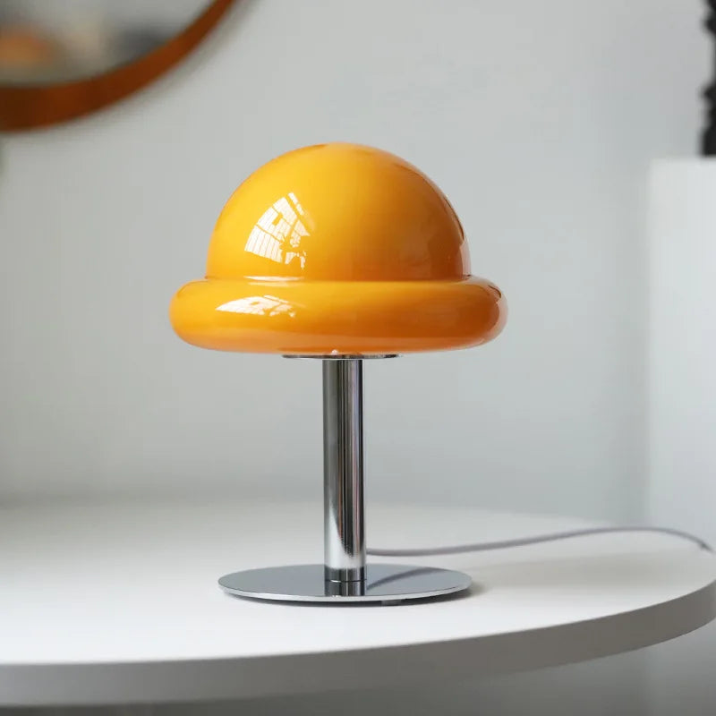 Candeeiro de Mesa Cogumelo Candeeiro de Secretária Moderno Mid Century Mobiliário Bauhaus