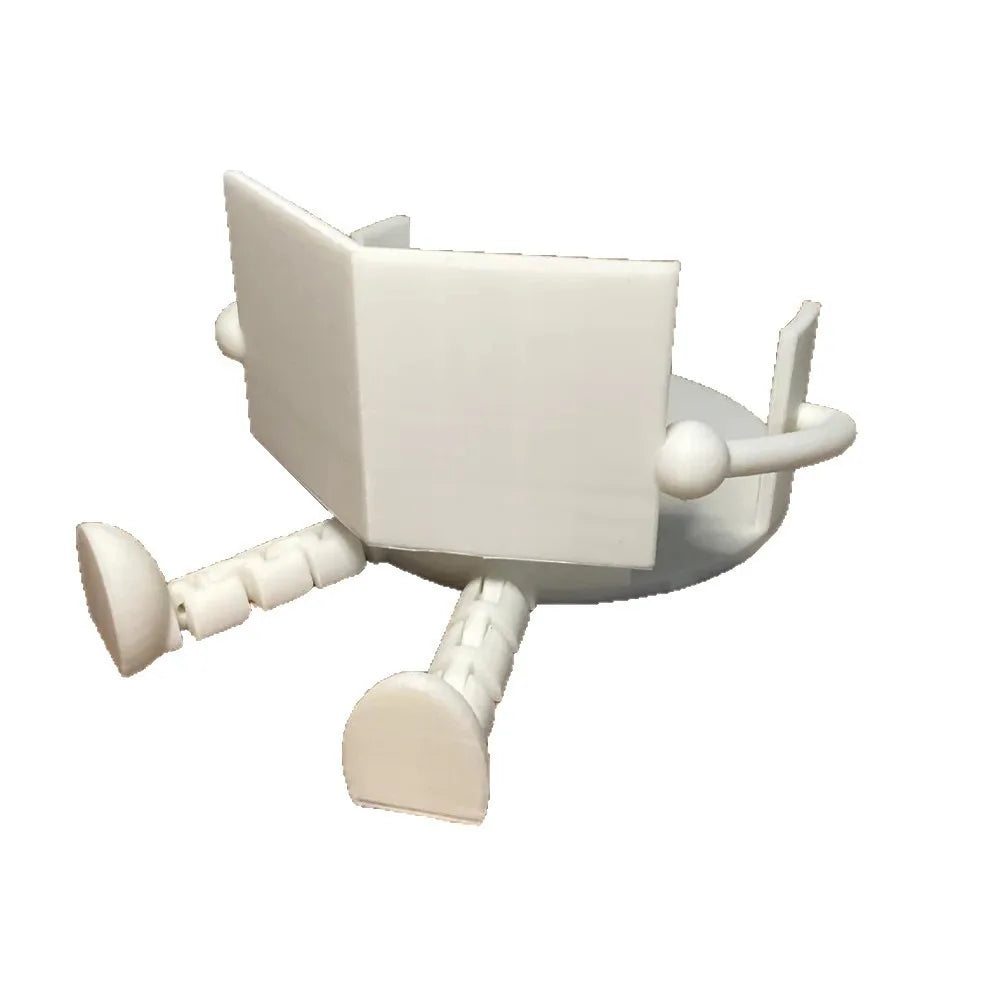 Suporte de Papel Higiénico Divertido – Organizador Criativo para a Casa de Banho