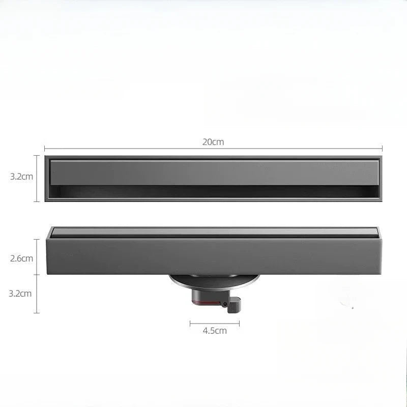 Elegante Ralo Linear de Duche