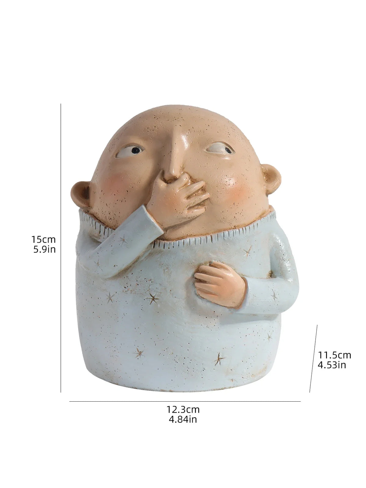 Estatueta Caprichosa em Resina