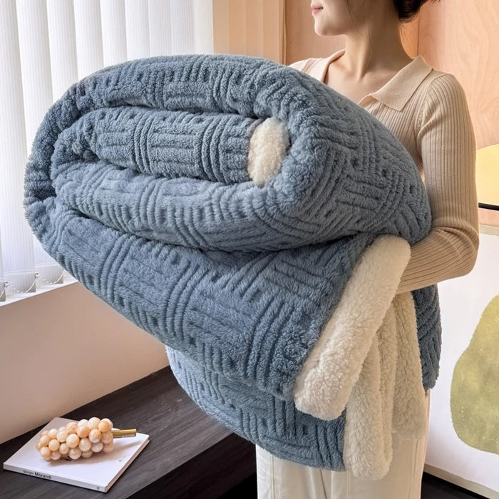 Manta Sherpa Aconchegante