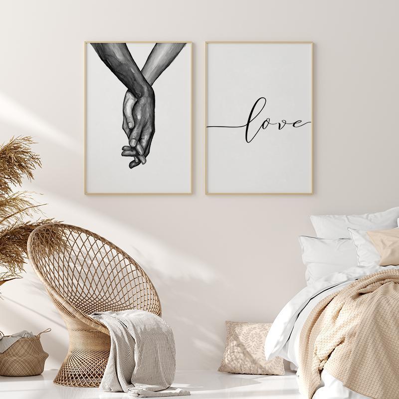 Coleção de Telas Minimalistas de Arte Linear