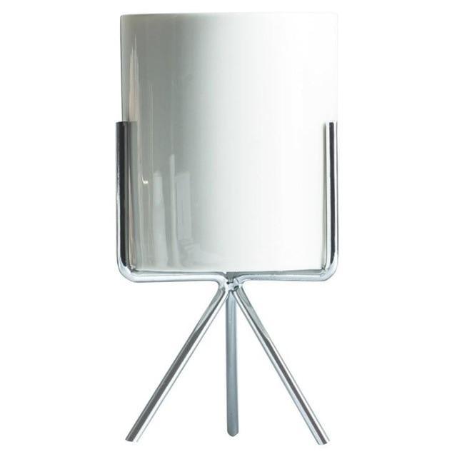 Vasos de Cerâmica para Flores com Suporte Moderno