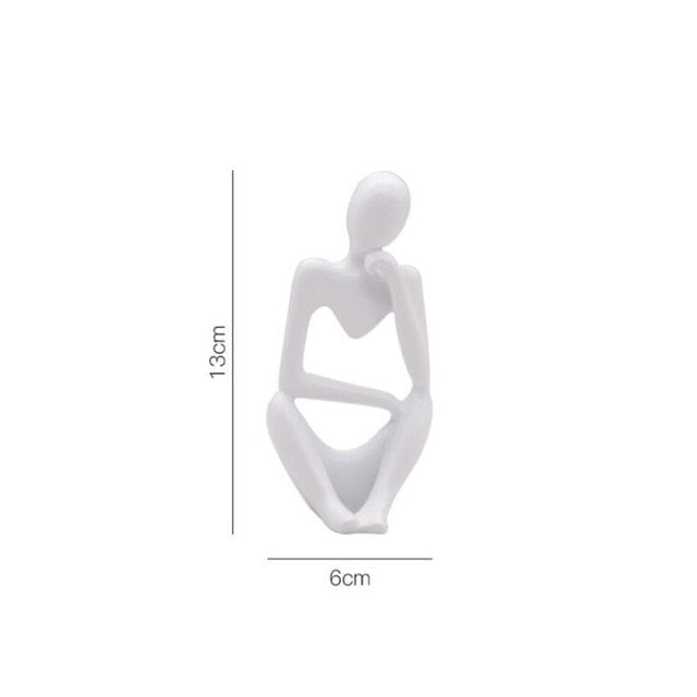 Estatuetas Esculturais Trio Pensador