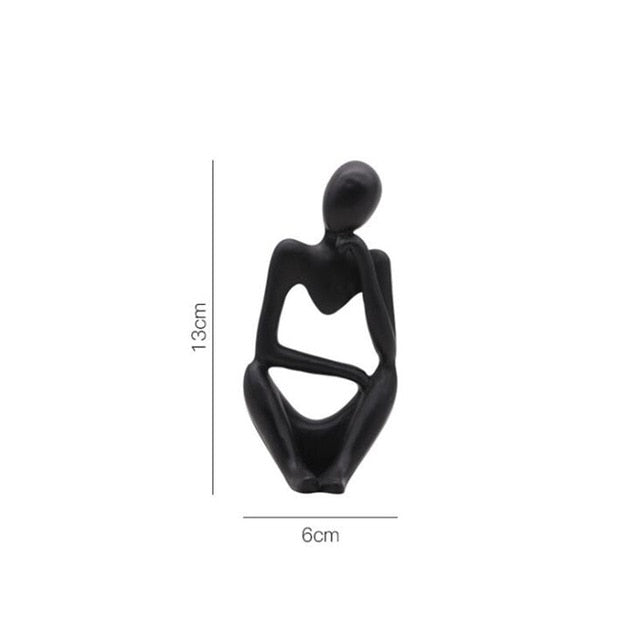 Estatuetas Esculturais Trio Pensador