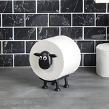 Suporte de Papel Higiénico Ovelha 3D – Arrumação Decorativa de Pé para a Casa de Banho
