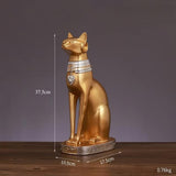 Escultura de Gato do Antigo Egito Bastet