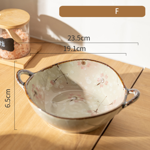 Taça Vintage em Cerâmica Pintada à Mão – 700ml