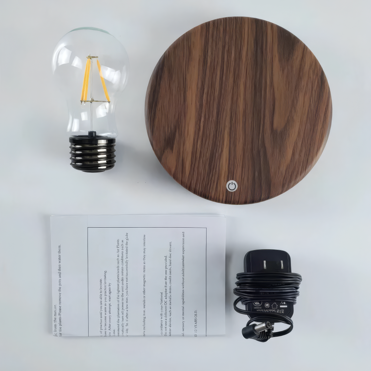 Candeeiro de Mesa LED Magnético Flutuante