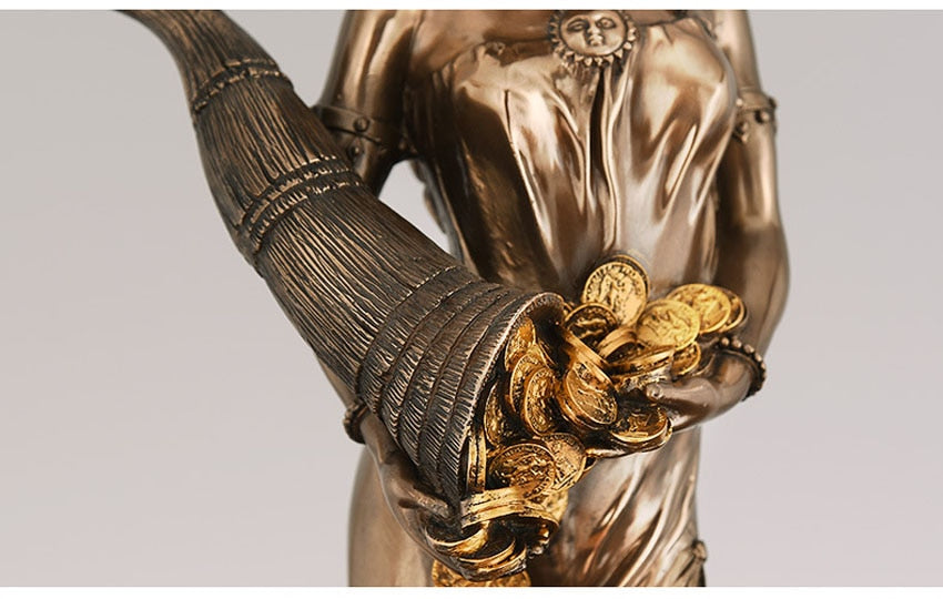 Escultura de Deusa Grega Atena