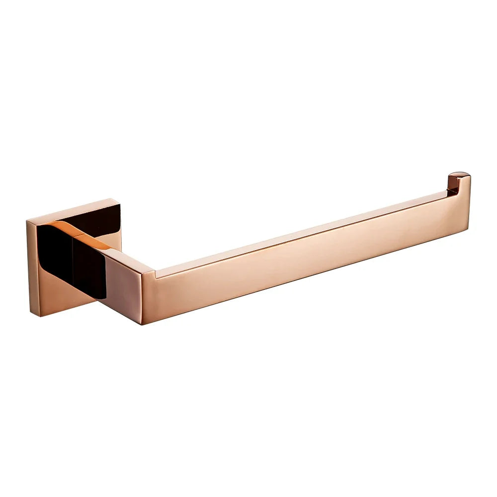 Conjunto de Acessórios de Casa de Banho em Ouro Rosa