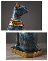 Escultura de Gato do Antigo Egito Bastet