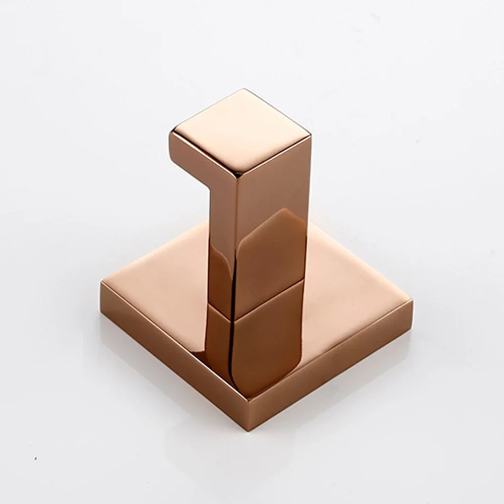 Conjunto de Acessórios de Casa de Banho em Ouro Rosa