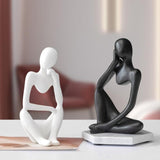 Estatuetas Esculturais Trio Pensador