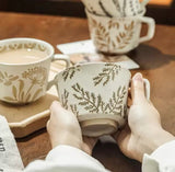 Caneca em Cerâmica Botânica Nórdica – 350ml
