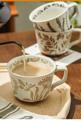 Caneca em Cerâmica Botânica Nórdica – 350ml