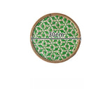 Individuais Entrançados em Rattan Natural – 30cm
