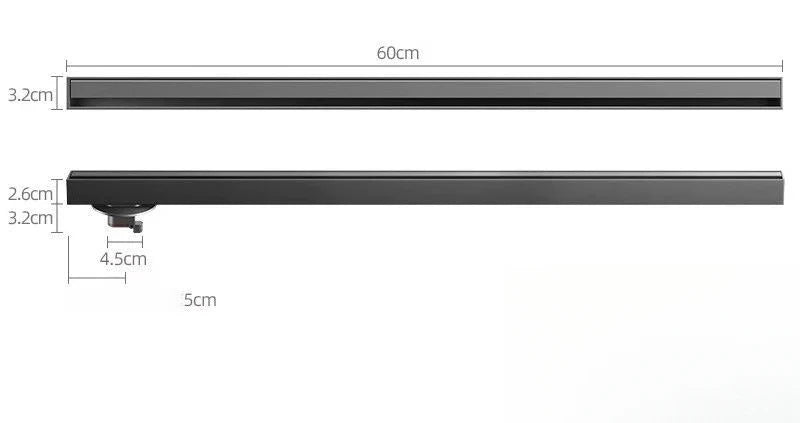 Elegante Ralo Linear de Duche
