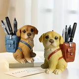 Adorável Porta-Canetas Cachorrinho