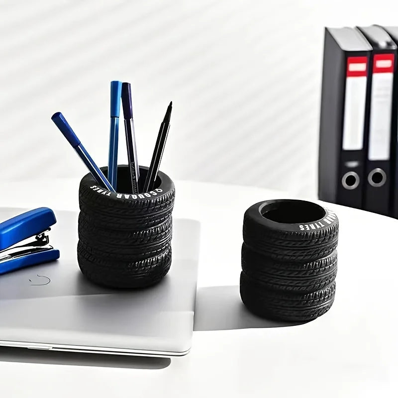 Organizador Porta-Canetas Pneu