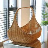 Elegante Cesto de Piquenique em Bambu
