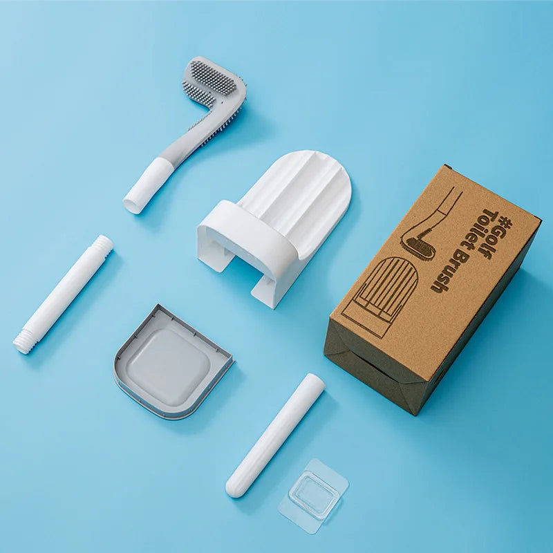 Piaçaba de Silicone com Suporte de Secagem