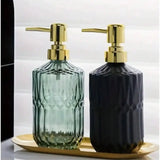 Elegante Doseador de Sabonete em Vidro 400ml