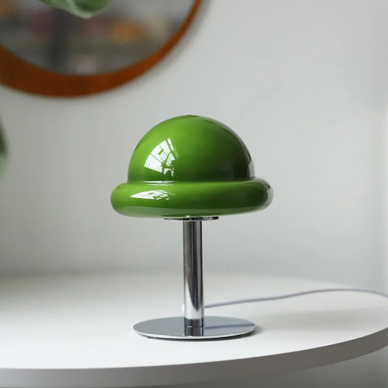 Candeeiro de Mesa Cogumelo Candeeiro de Secretária Moderno Mid Century Mobiliário Bauhaus