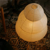 Candeeiro LED Wabi-Sabi em Papel de Arroz