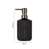 Elegante Doseador de Sabonete em Vidro 400ml