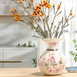 Elegante Jarra Floral em Cerâmica