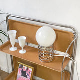 Candeeiro de Mesa em Vidro Mola Mobiliário Bauhaus