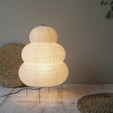 Candeeiro LED Wabi-Sabi em Papel de Arroz