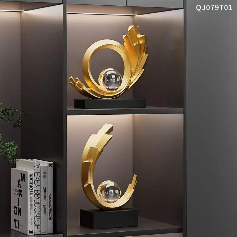 Elegante Escultura Art Déco