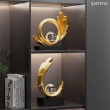 Elegante Escultura Art Déco