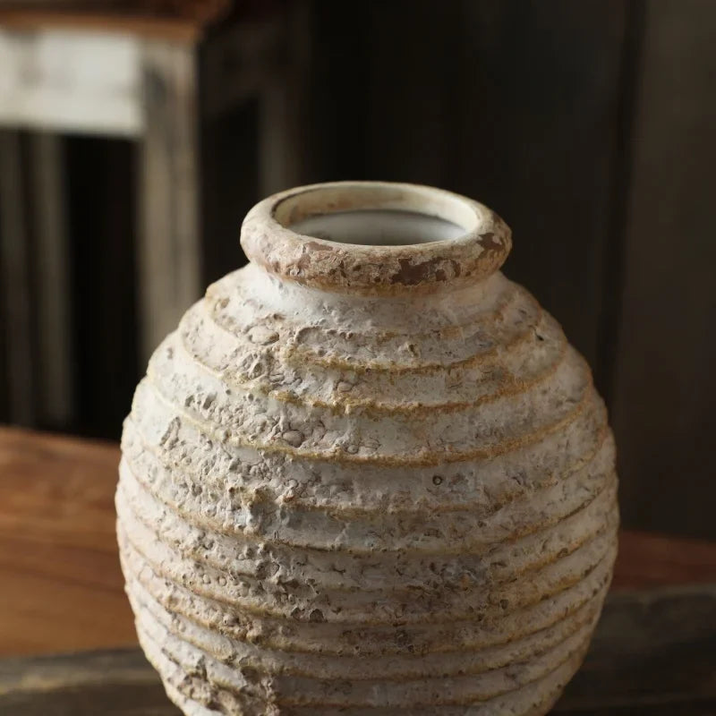 Jarra de Mesa Vintage em Cerâmica