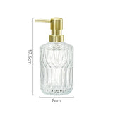 Elegante Doseador de Sabonete em Vidro 400ml