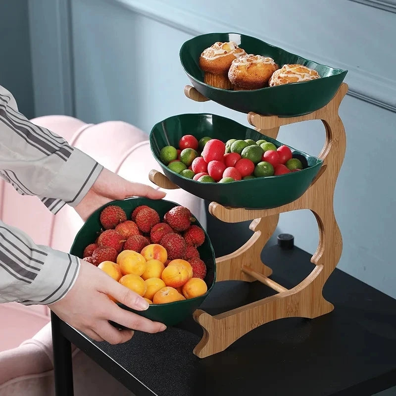 Fruteira e Taça de Servir Nórdica em Andares